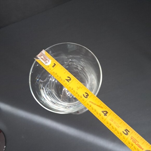 Royal Bavarian Crystal Wine Water Glass 6.5" Faceted Stemware Goblet Germany - Picture 7 of 14